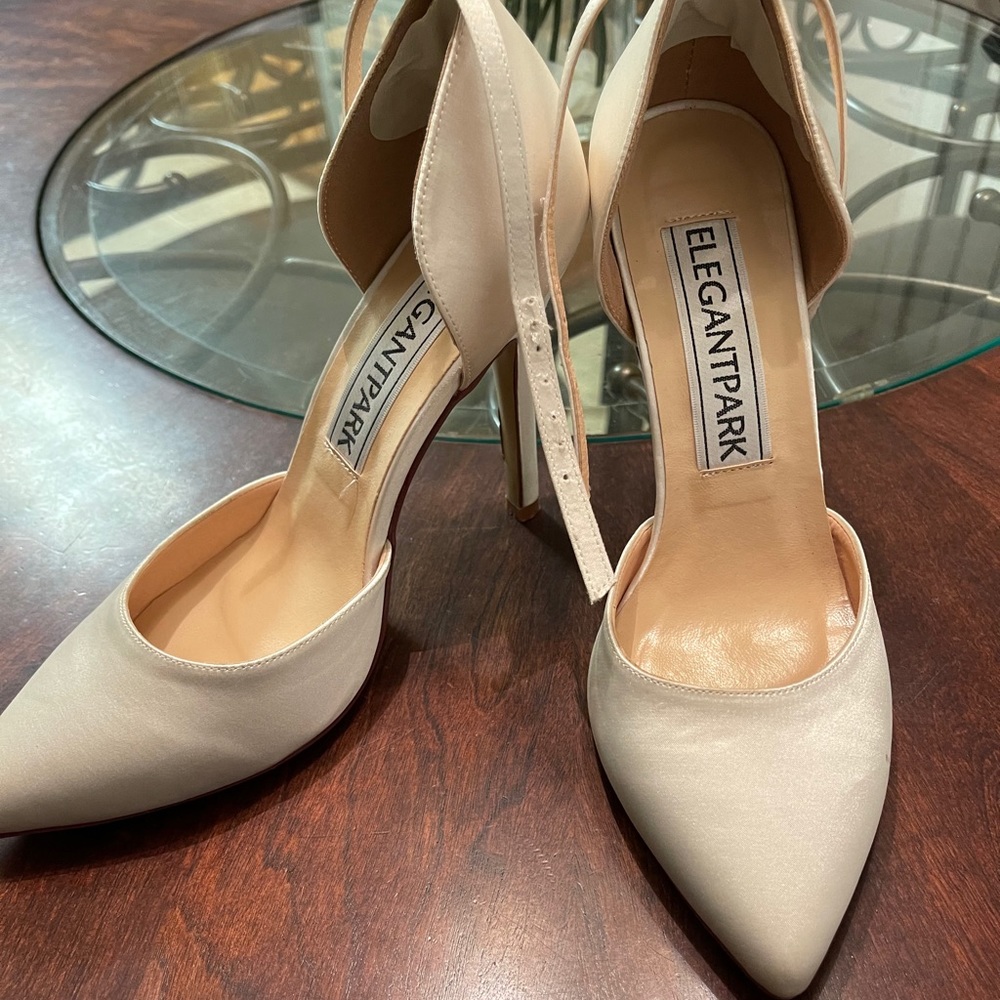 Ankle strap pumps